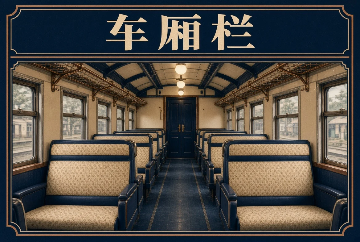 车厢栏内容示意