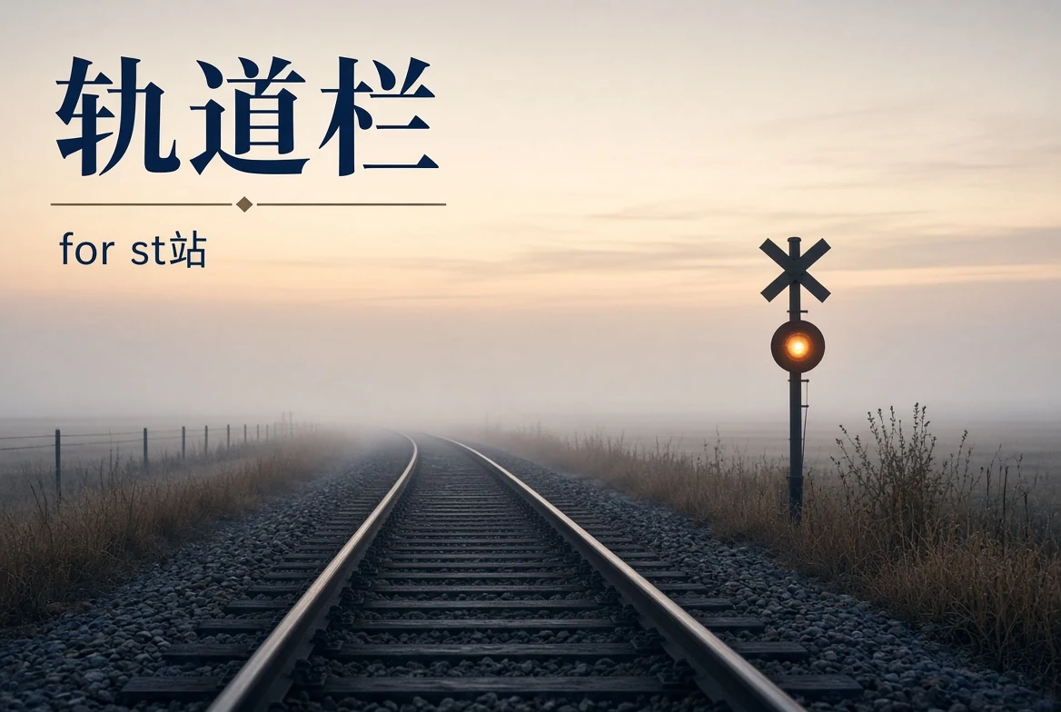 轨道栏内容示意